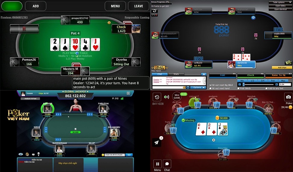 Học Cách Chơi Poker Online Cho Người Mới Bắt Đầu Tại 888B